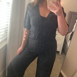 BNWOT Urban Outfitters Polka Dot Jumpsuit X-SMALL!